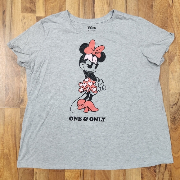 Disney Minnie Mouse T Shirt Size 2X ONE & ONLY - Picture 1 of 5
